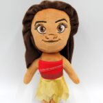 Peluche Vaiana Disney mignonne sur un fond blanc